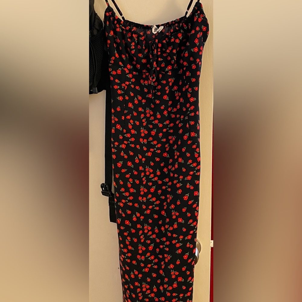 Princess Polly cherry slit dress